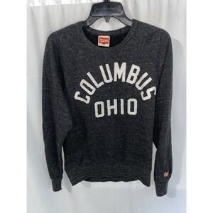 Homage Columbus Ohio Charcoal Crewneck Sweatshirt Small